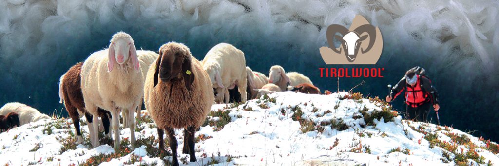 Laine des moutons du Tyrol