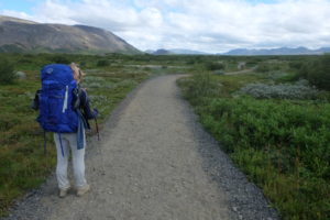 Test sac à dos Osprey Ariel AG en Islande