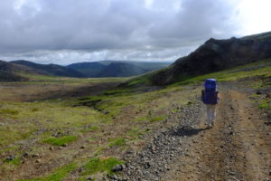 Test sac à dos Osprey Ariel AG en Islande