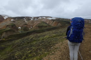 Test sac à dos Osprey Ariel AG en Islande