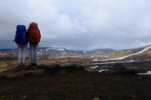 Test sac à dos Osprey Aether et Ariel AG en Islande