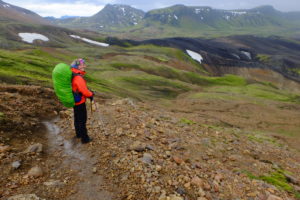 Test sac à dos Osprey Ariel AG en Islande