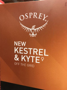 Nouveaux sacs à dos Osprey Kestrel et Kyte été 2019