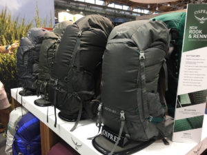 Nouveaux sacs à dos RENN 50 et 65 Osprey été 2019