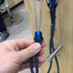 Nouveau HYDRA LEASH Blue Ice montée sur bille rotative