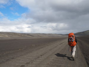 Test sac à dos Osprey Aether AG en Islande