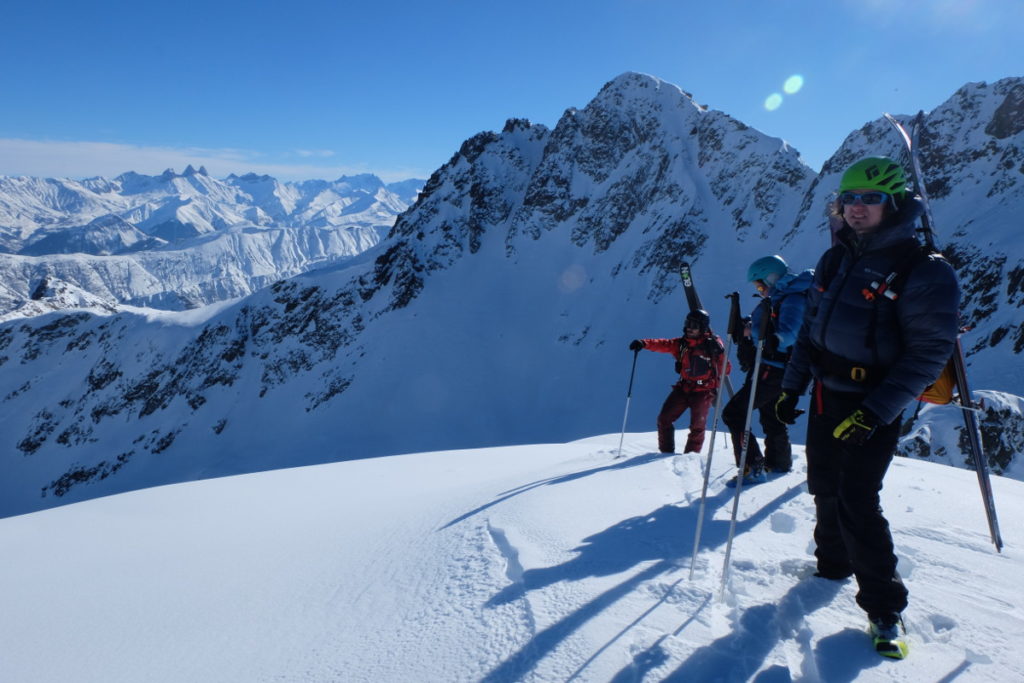 Sortie ski de rando à la recherche de l'air pur :-)