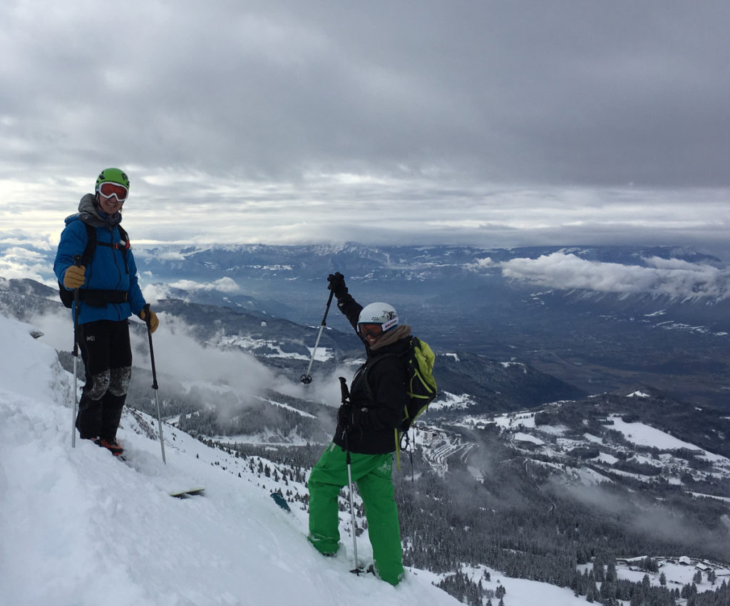 Niels et Fabien, toujours partant pour une nouvelle descente