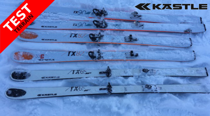Test Skis Kastle TX à Aoste