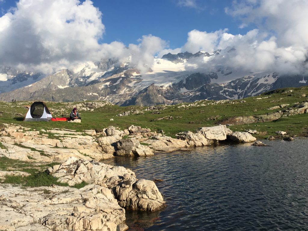 Bivouac sur plateau d'Emparis