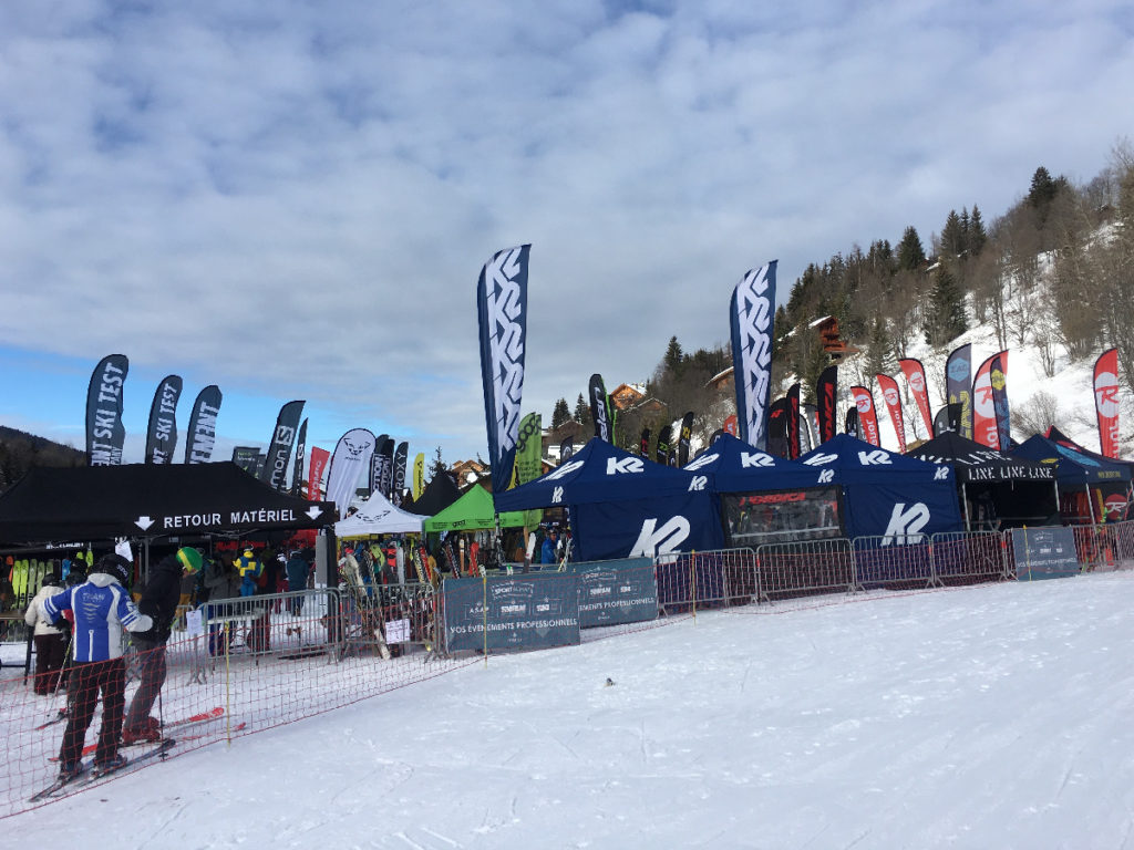 Village skitest de Méribel / janvier 2019
