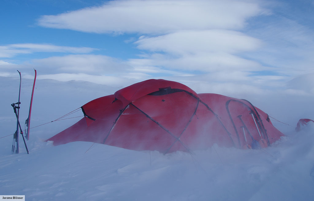 Tente Hilleberg Saitaris dans le Greenland
