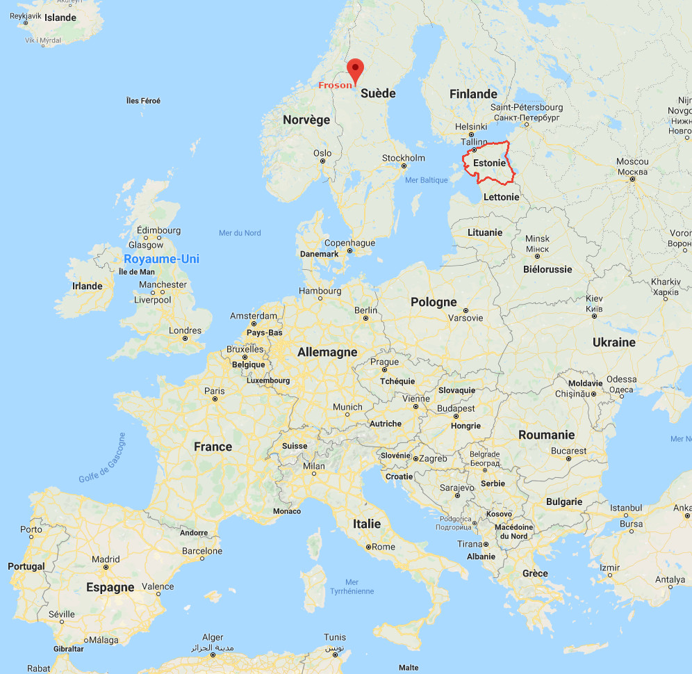 Carte Europe Tente Hilleberg