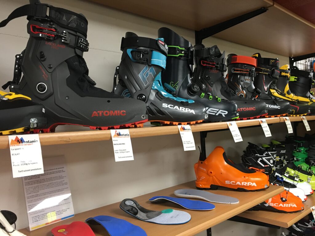 Achat chaussures de ski de randonnée