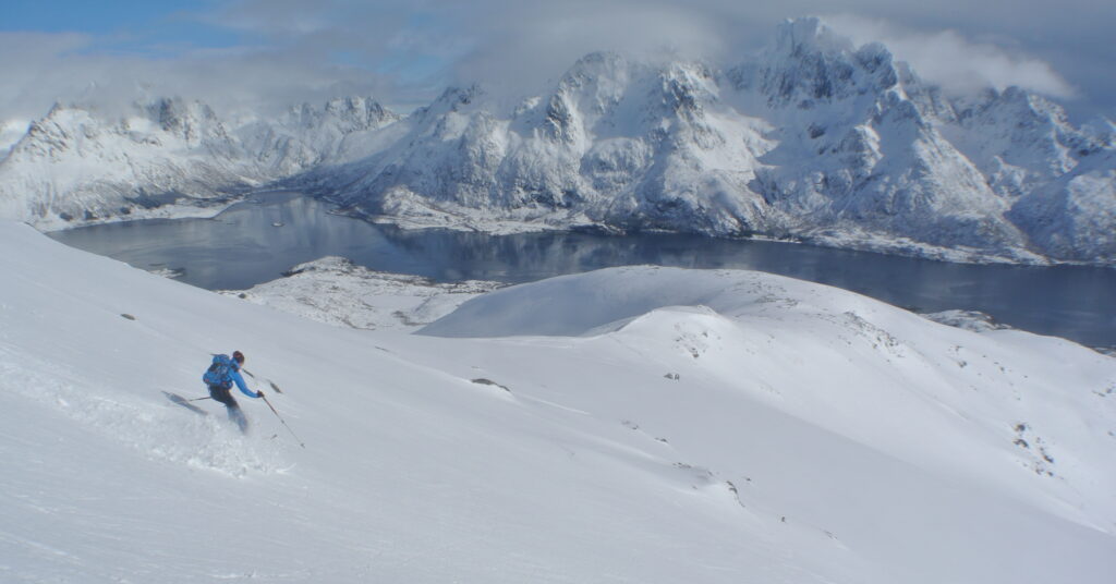 Ski de rando en Norvège