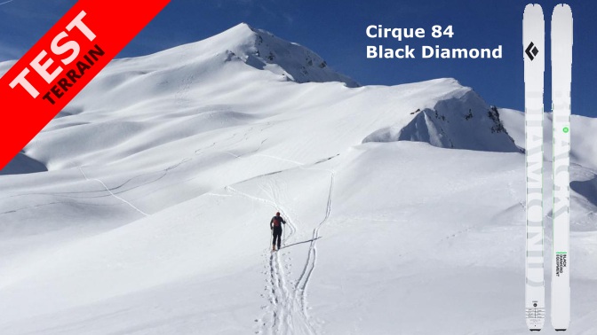 Test et avis terrain du ski de rando Black Diamond Cirque 84