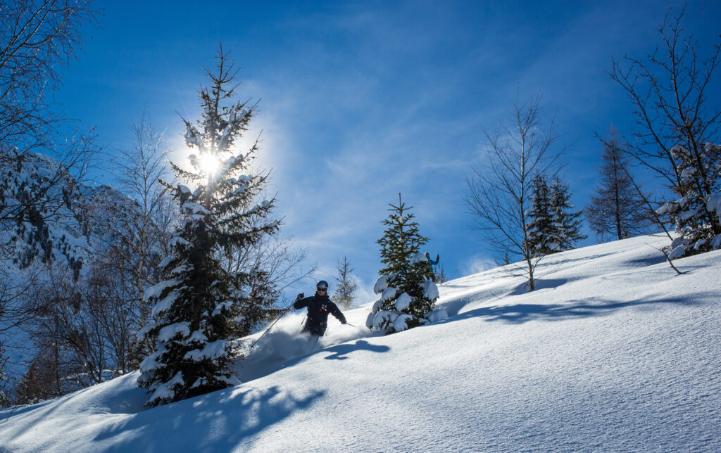 Le bonheur du ski de randonnée en liberté