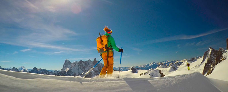 Les bâtons d'Alain : tip-top en hiver pour raquettes et ski de rando !