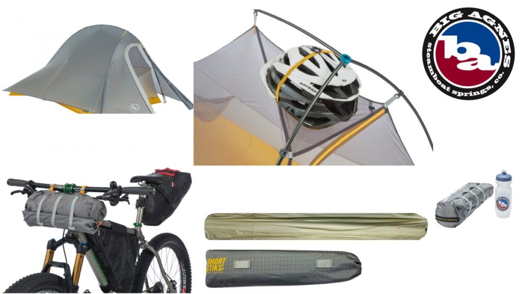 Tente de randonnée FLY CREEK HV UL 2 BIKEPACK gray-gold Big Agnès 2021