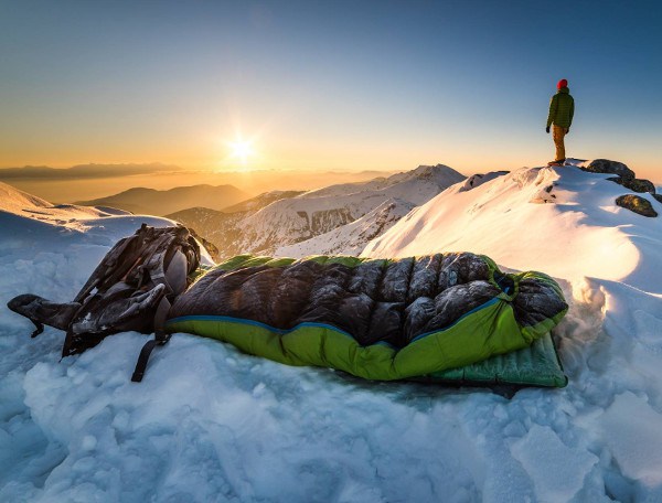 sac de couchage imperméable SirJoseph neige