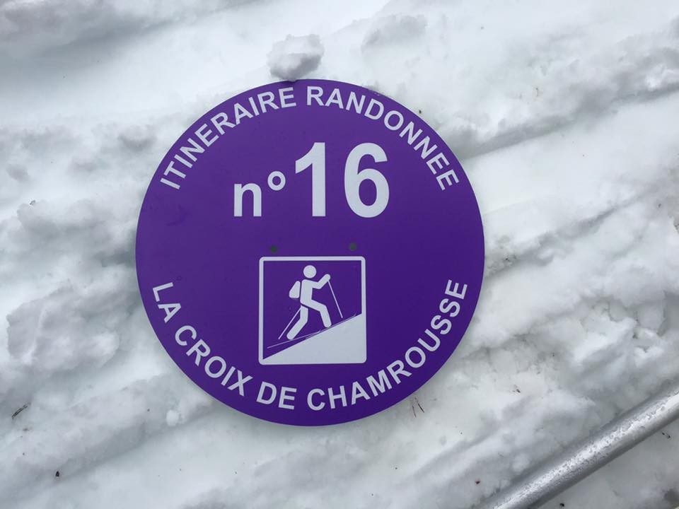 Itinéraire ski de trandonnée La Croix de Chamrousse