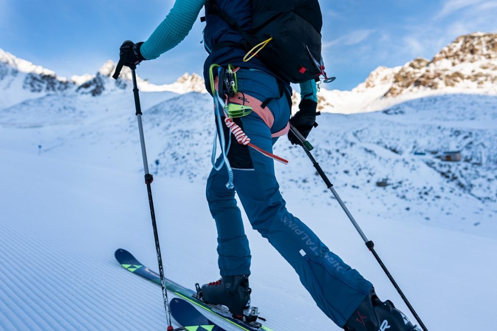 Fixations ski de rando avec stop ski