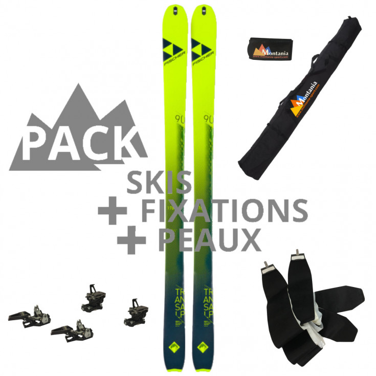 Pack ski de rando polyvalent TRANSALP 90 CARBONE Fischer
