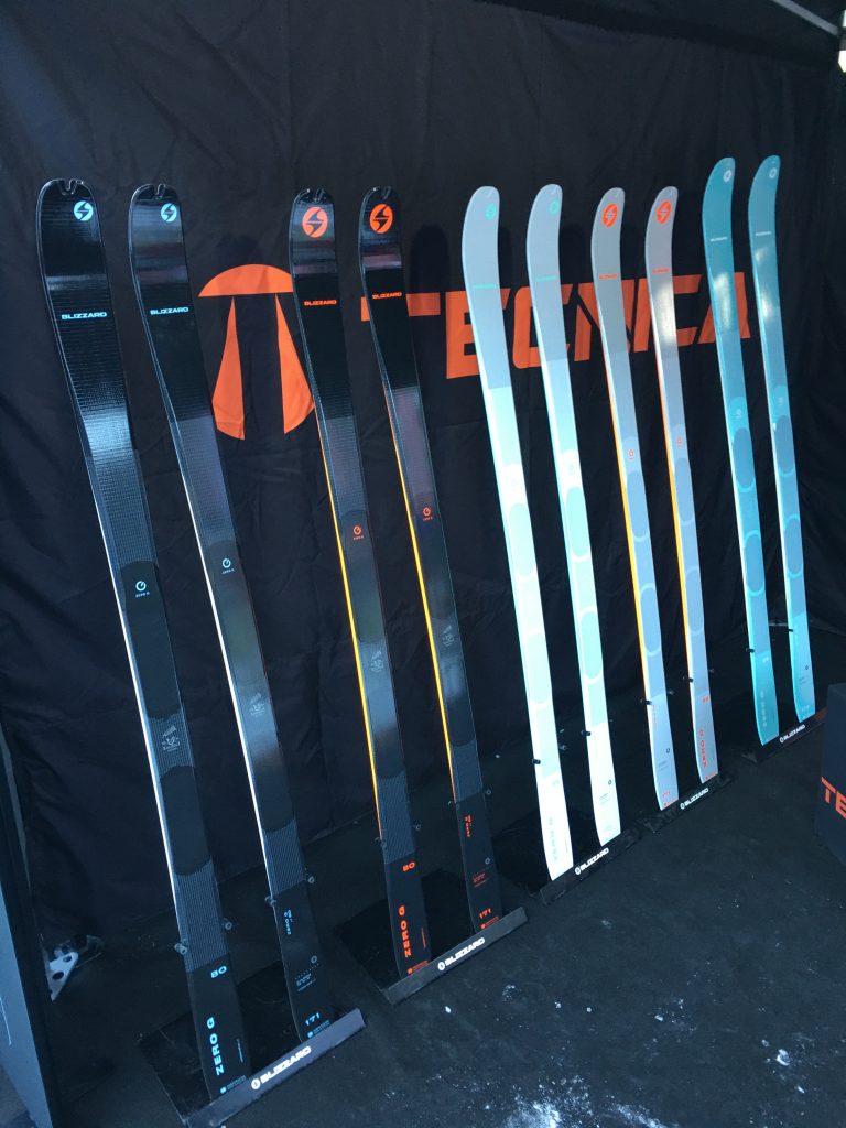 Stand skis-Blizzard
