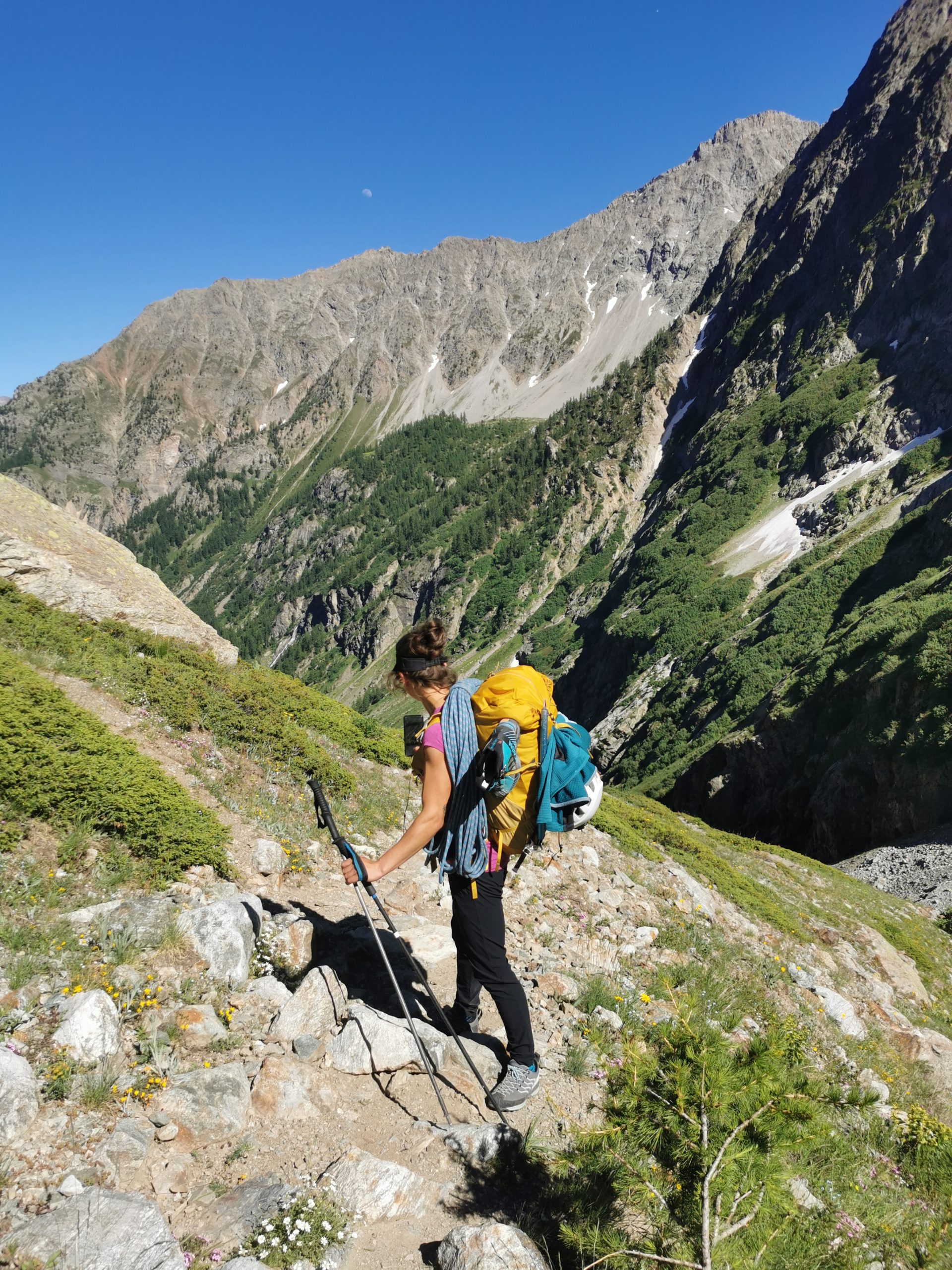 Marche à Ailefroide