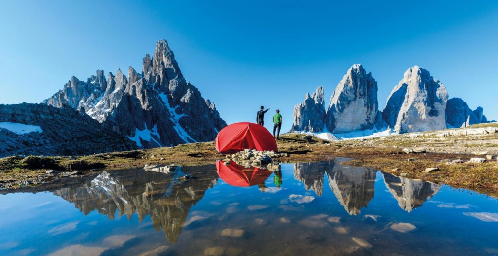 Bivouac dans les Dolomites ©Ferrino