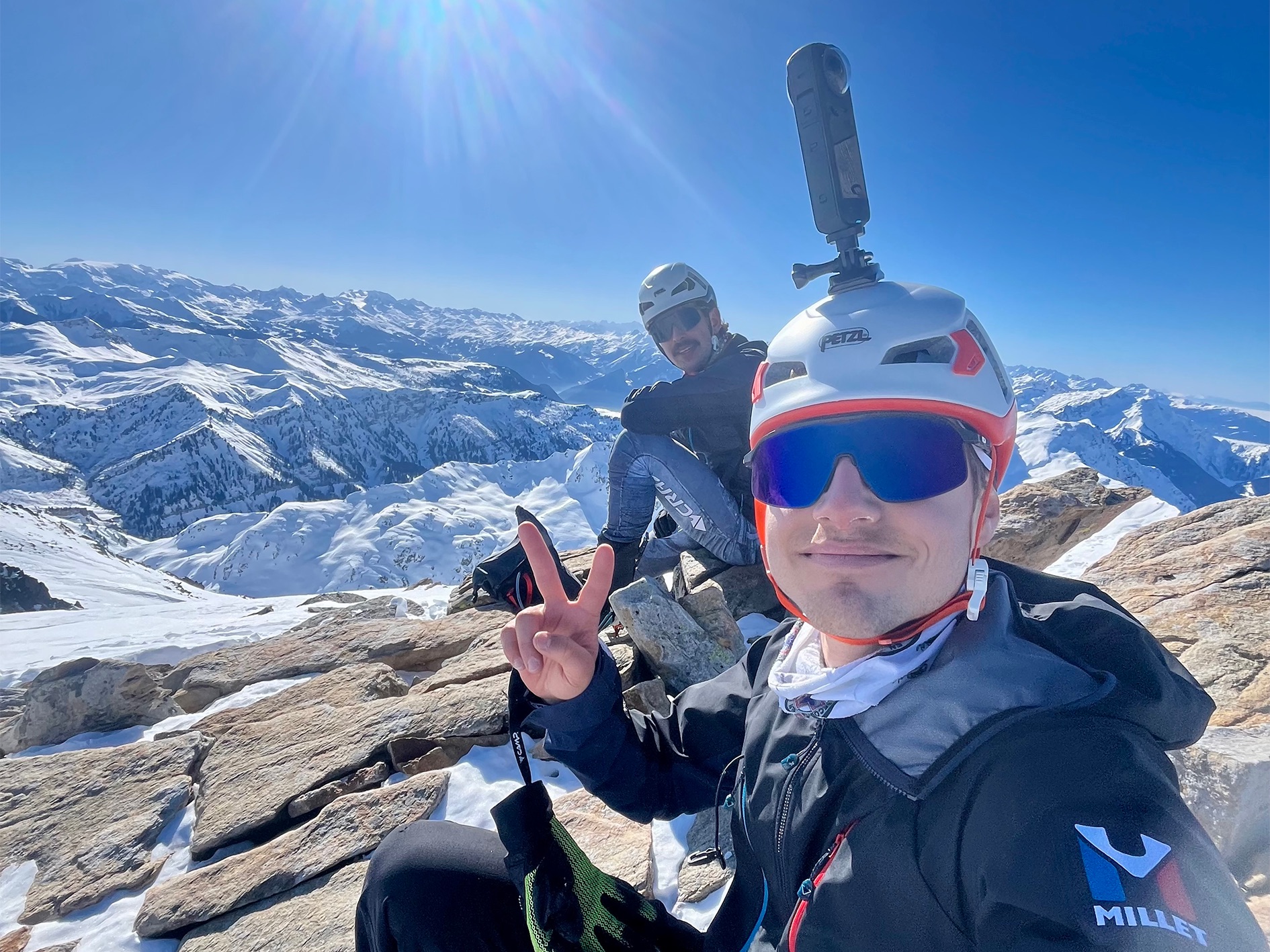 La traversée du Beaufortain en ski de rando par Noé Rogier