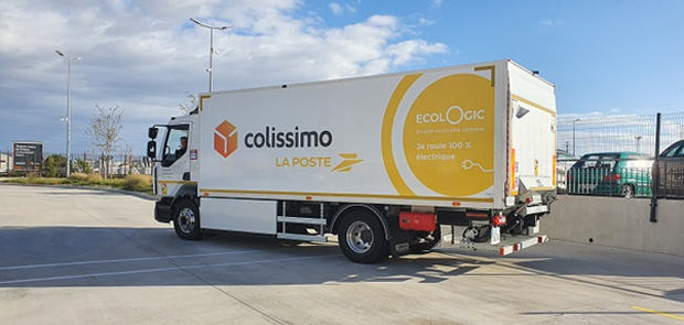 CAMION ELECTRIQUE COLISSIMO